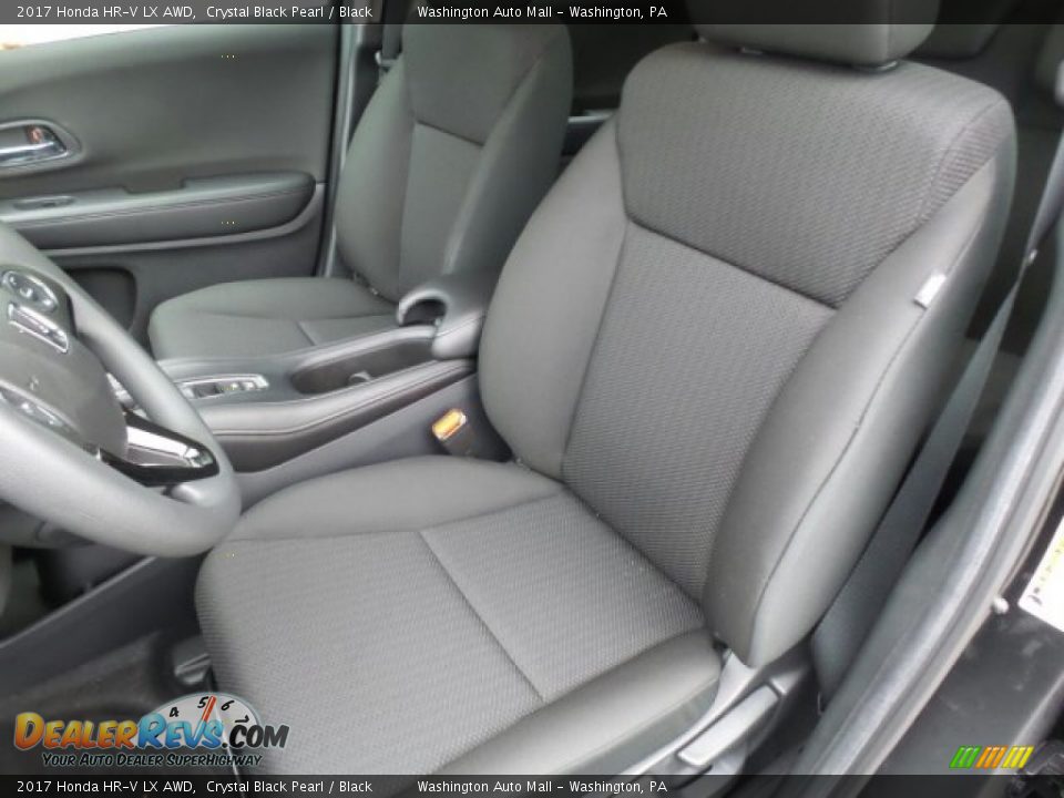 2017 Honda HR-V LX AWD Crystal Black Pearl / Black Photo #10
