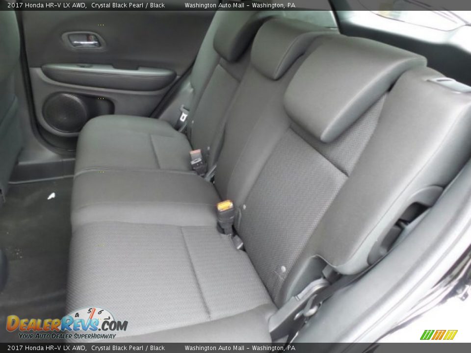 2017 Honda HR-V LX AWD Crystal Black Pearl / Black Photo #11