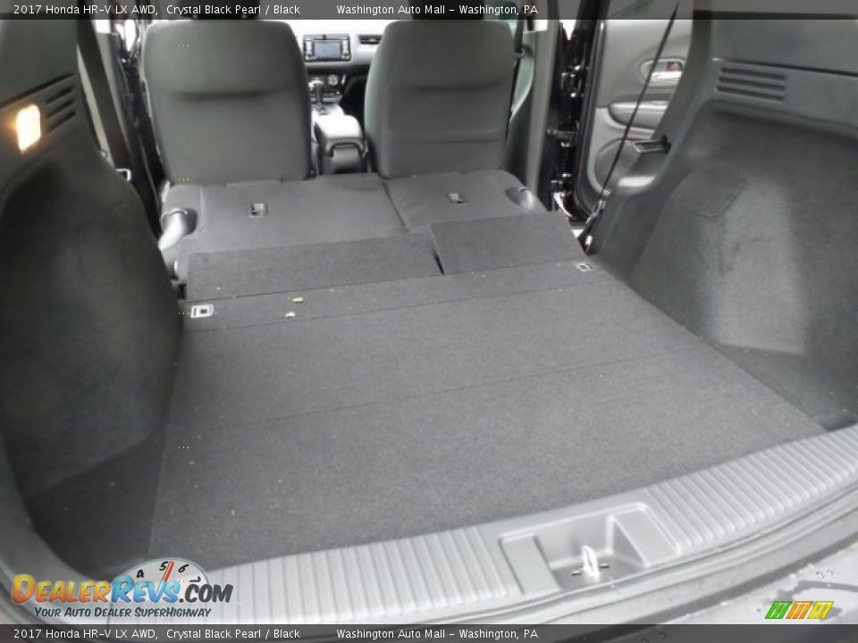 2017 Honda HR-V LX AWD Crystal Black Pearl / Black Photo #12