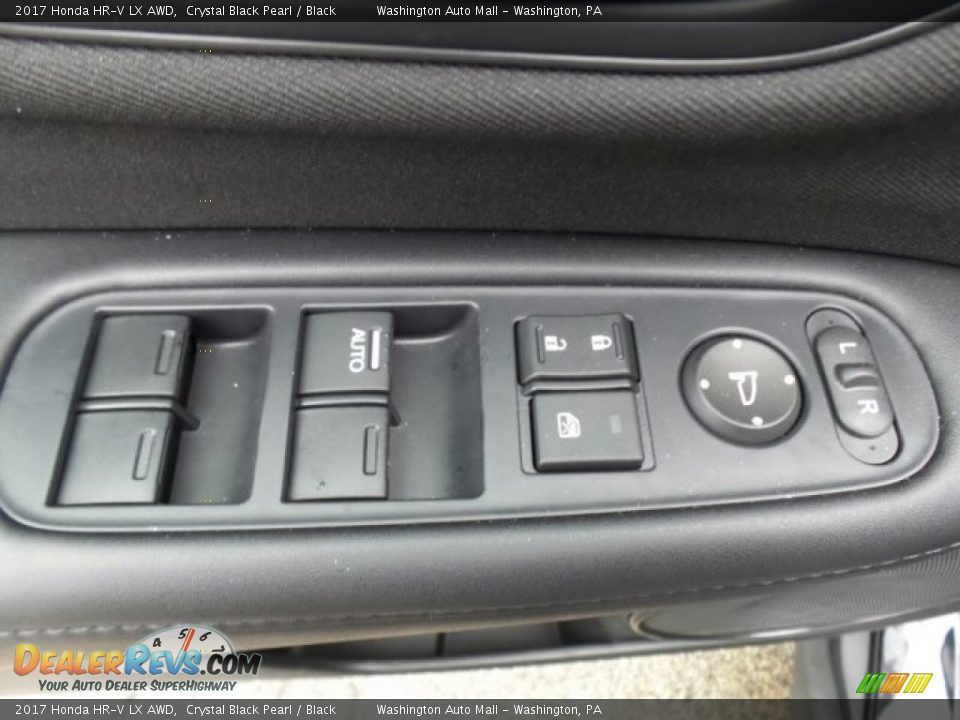2017 Honda HR-V LX AWD Crystal Black Pearl / Black Photo #14