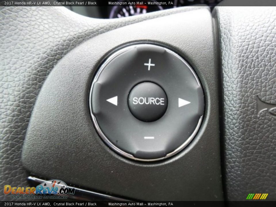 2017 Honda HR-V LX AWD Crystal Black Pearl / Black Photo #20