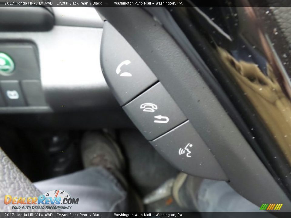 2017 Honda HR-V LX AWD Crystal Black Pearl / Black Photo #21