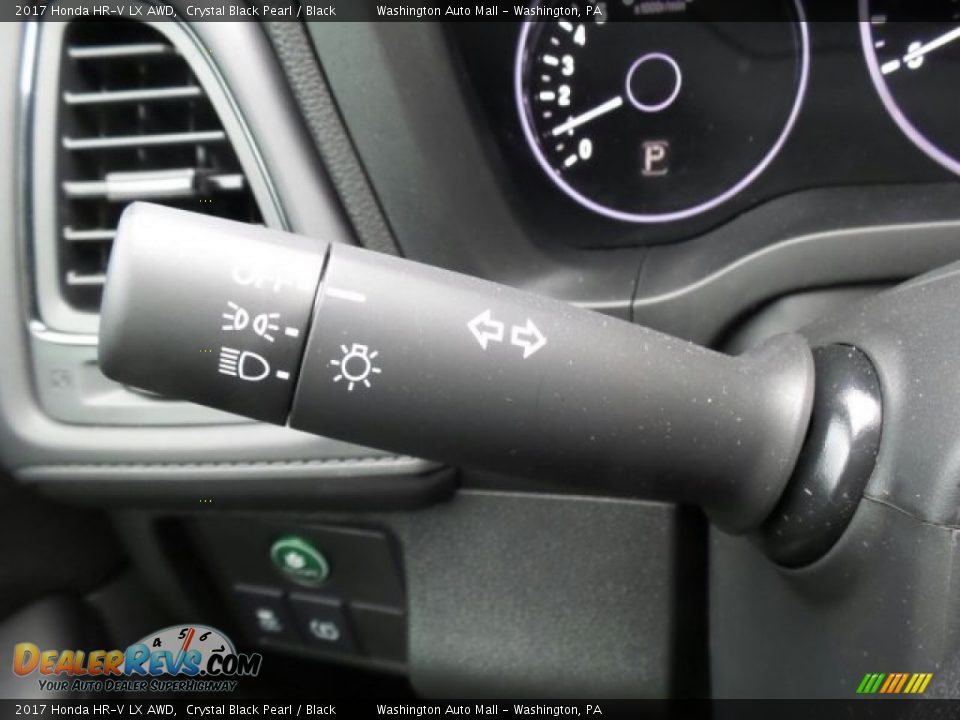 2017 Honda HR-V LX AWD Crystal Black Pearl / Black Photo #22