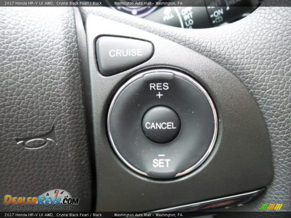 2017 Honda HR-V LX AWD Crystal Black Pearl / Black Photo #23