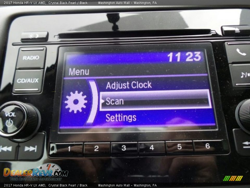2017 Honda HR-V LX AWD Crystal Black Pearl / Black Photo #26
