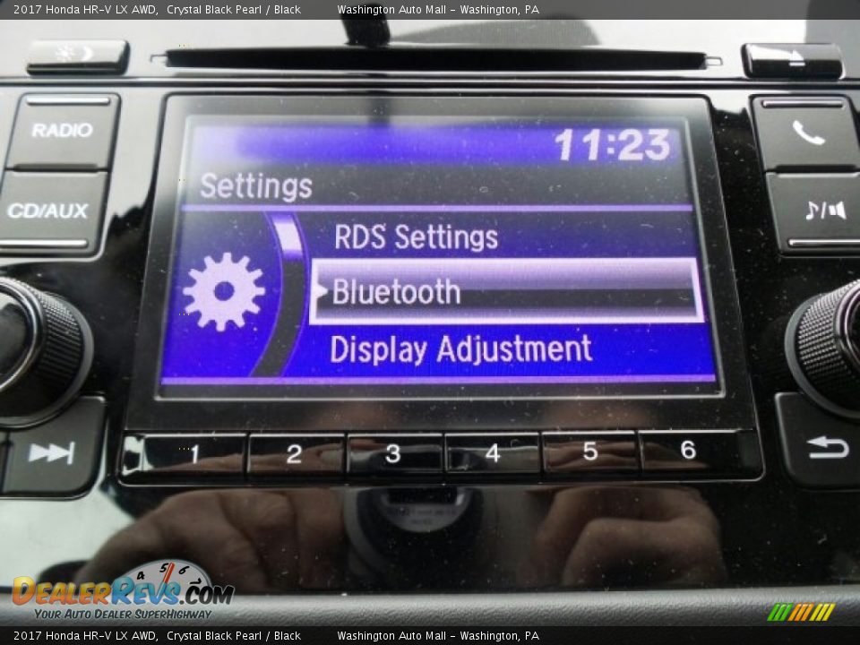 2017 Honda HR-V LX AWD Crystal Black Pearl / Black Photo #27