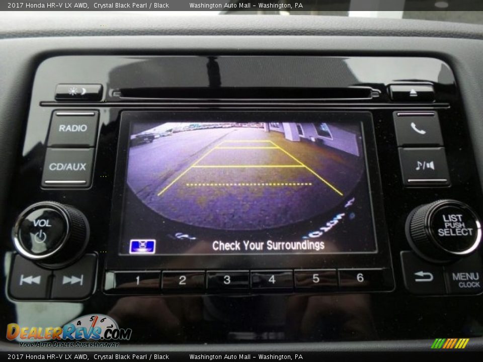 2017 Honda HR-V LX AWD Crystal Black Pearl / Black Photo #30