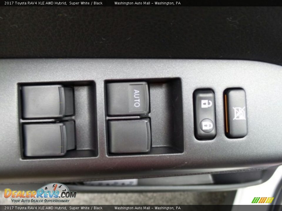 Controls of 2017 Toyota RAV4 XLE AWD Hybrid Photo #14