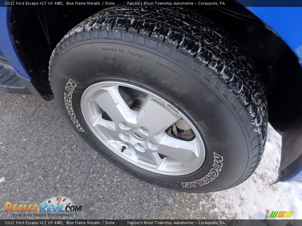 2012 Ford Escape XLT V6 4WD Blue Flame Metallic / Stone Photo #9