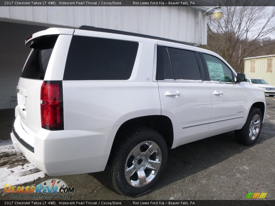 2017 Chevrolet Tahoe LT 4WD Iridescent Pearl Tricoat / Cocoa/Dune Photo #2