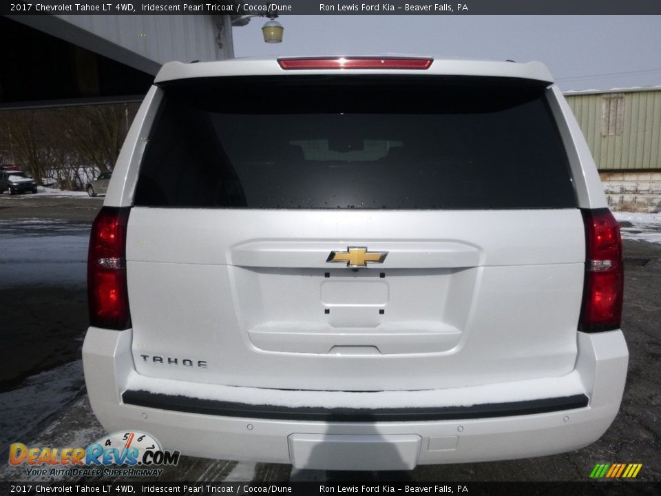 2017 Chevrolet Tahoe LT 4WD Iridescent Pearl Tricoat / Cocoa/Dune Photo #3