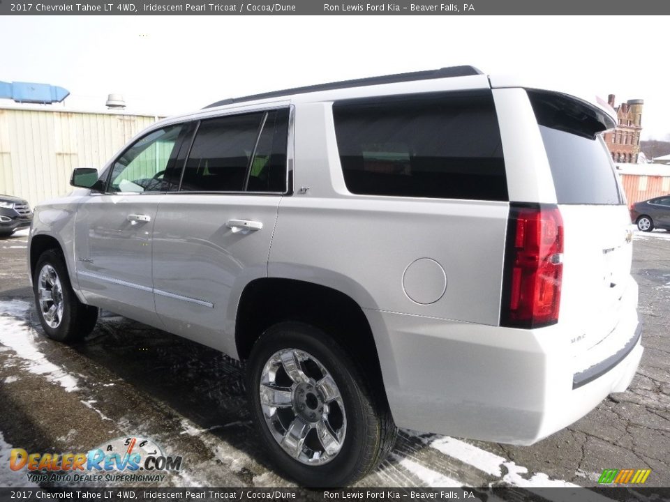 2017 Chevrolet Tahoe LT 4WD Iridescent Pearl Tricoat / Cocoa/Dune Photo #4