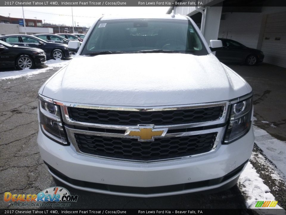 2017 Chevrolet Tahoe LT 4WD Iridescent Pearl Tricoat / Cocoa/Dune Photo #7
