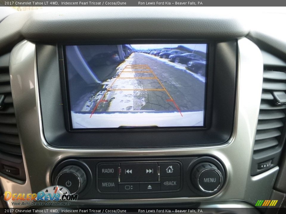 2017 Chevrolet Tahoe LT 4WD Iridescent Pearl Tricoat / Cocoa/Dune Photo #18