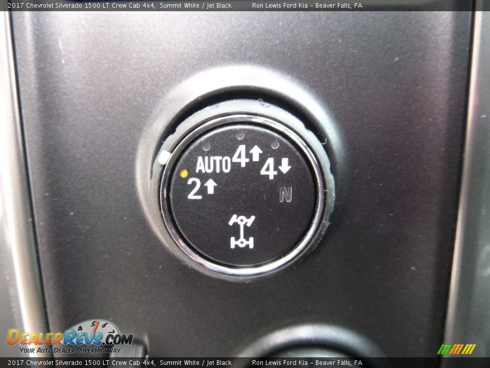 2017 Chevrolet Silverado 1500 LT Crew Cab 4x4 Summit White / Jet Black Photo #14