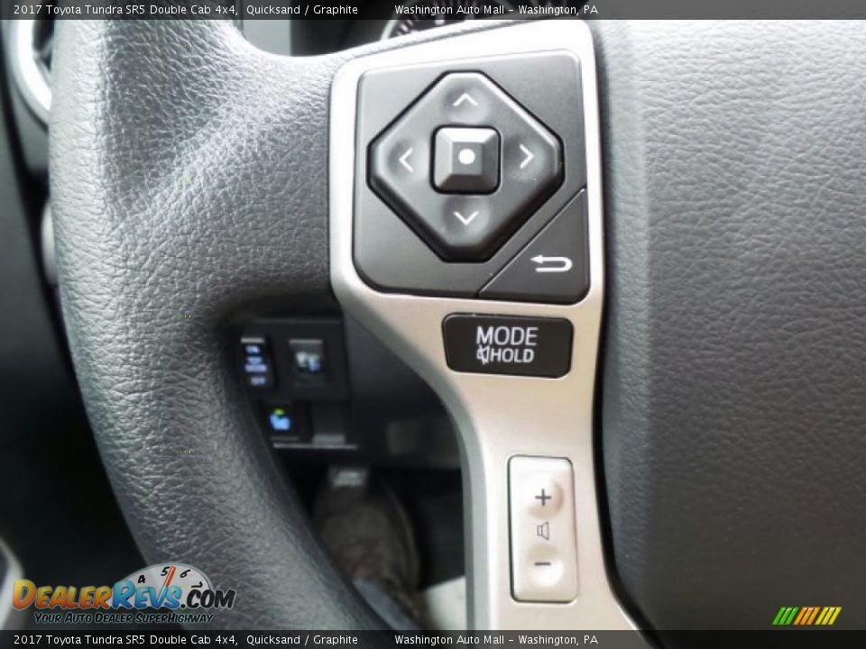 Controls of 2017 Toyota Tundra SR5 Double Cab 4x4 Photo #26