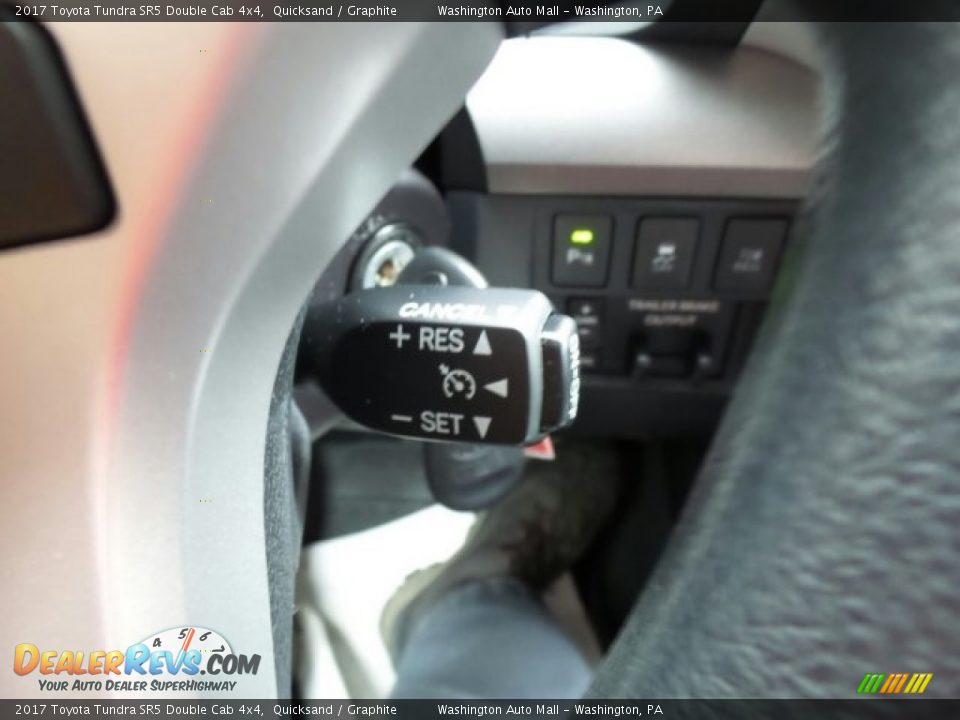 Controls of 2017 Toyota Tundra SR5 Double Cab 4x4 Photo #29