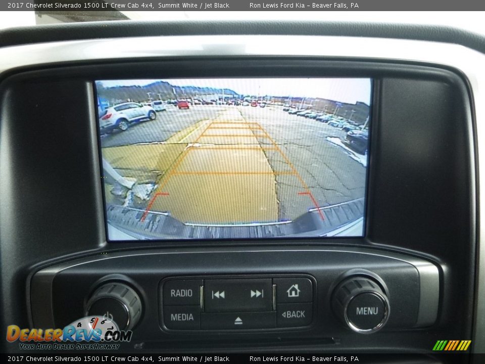2017 Chevrolet Silverado 1500 LT Crew Cab 4x4 Summit White / Jet Black Photo #19
