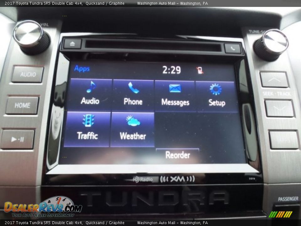 Controls of 2017 Toyota Tundra SR5 Double Cab 4x4 Photo #32