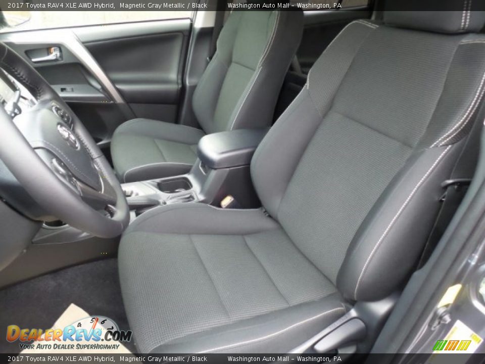 Front Seat of 2017 Toyota RAV4 XLE AWD Hybrid Photo #10