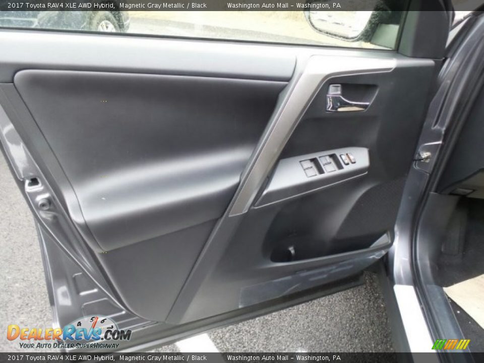 Door Panel of 2017 Toyota RAV4 XLE AWD Hybrid Photo #14