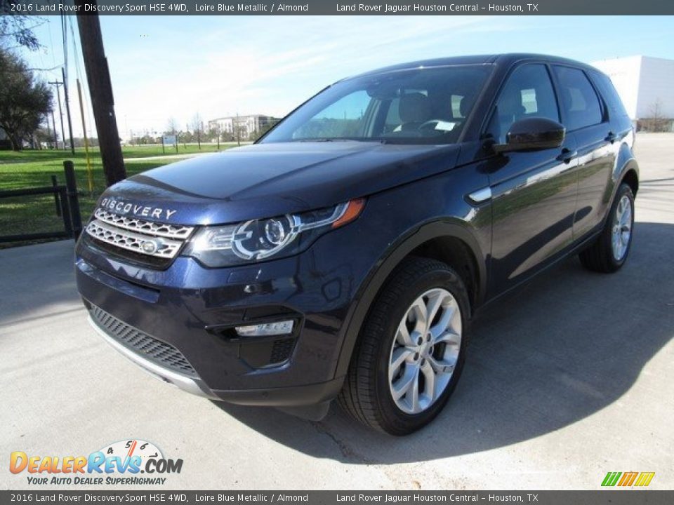 2016 Land Rover Discovery Sport HSE 4WD Loire Blue Metallic / Almond Photo #10