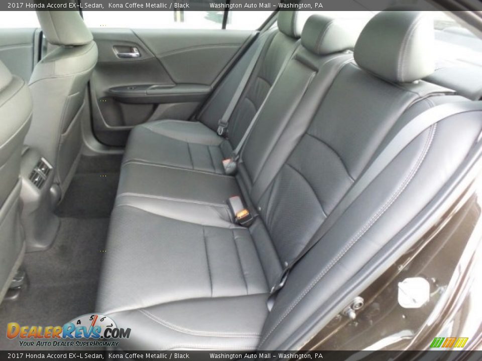 2017 Honda Accord EX-L Sedan Kona Coffee Metallic / Black Photo #11