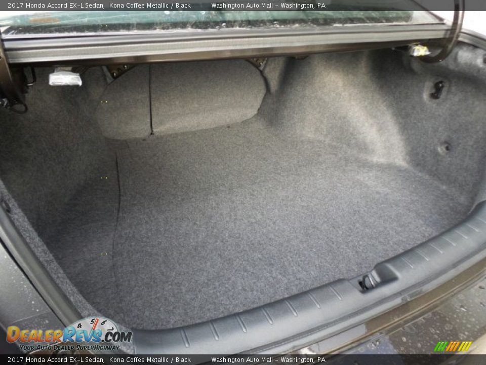 2017 Honda Accord EX-L Sedan Kona Coffee Metallic / Black Photo #12