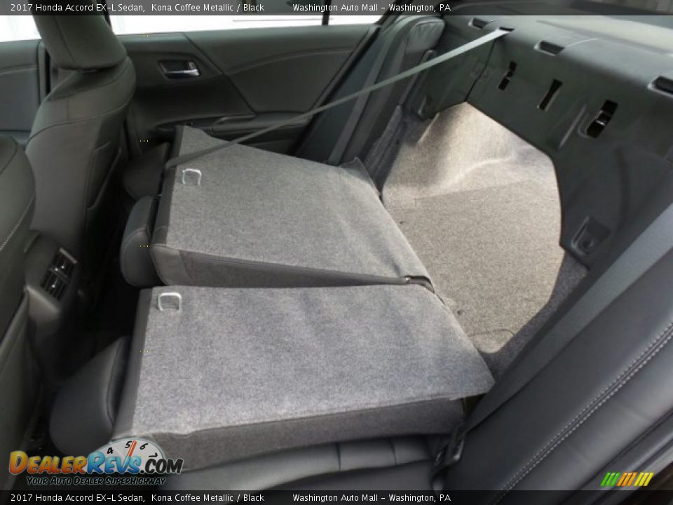 2017 Honda Accord EX-L Sedan Kona Coffee Metallic / Black Photo #13