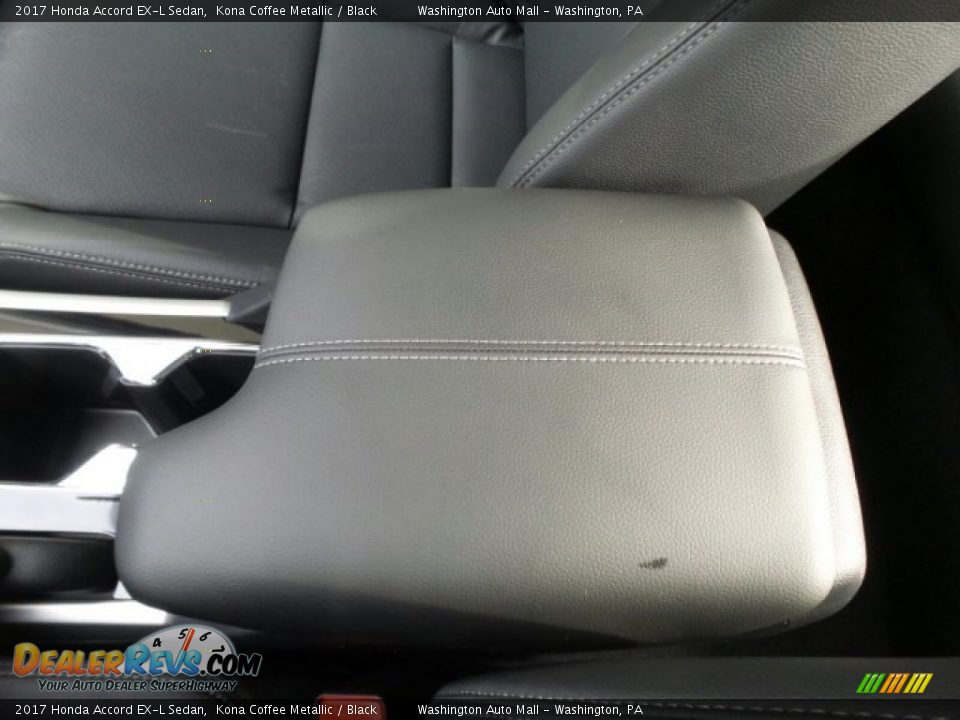 2017 Honda Accord EX-L Sedan Kona Coffee Metallic / Black Photo #36