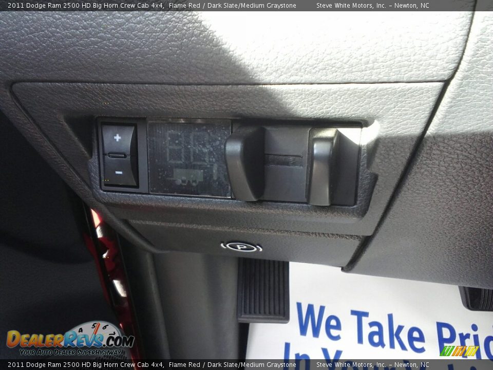 2011 Dodge Ram 2500 HD Big Horn Crew Cab 4x4 Flame Red / Dark Slate/Medium Graystone Photo #20