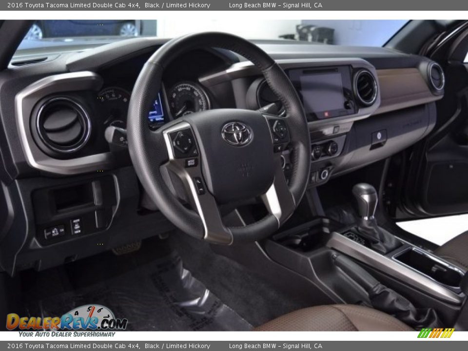 Dashboard of 2016 Toyota Tacoma Limited Double Cab 4x4 Photo #12