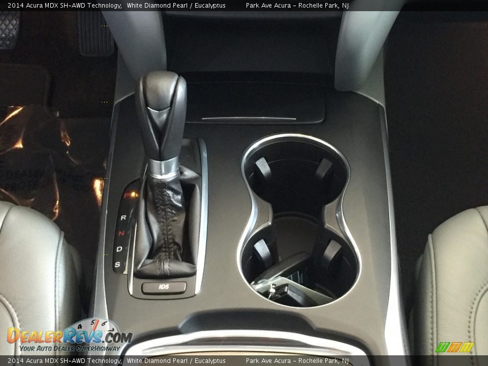 2014 Acura MDX SH-AWD Technology White Diamond Pearl / Eucalyptus Photo #16