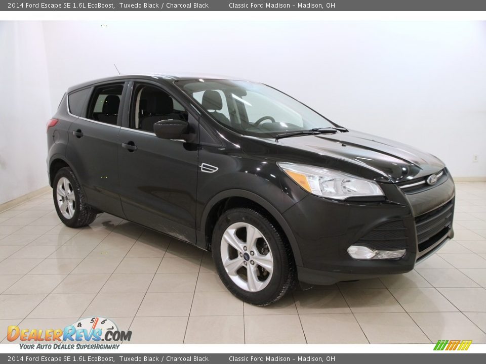 2014 Ford Escape SE 1.6L EcoBoost Tuxedo Black / Charcoal Black Photo #1