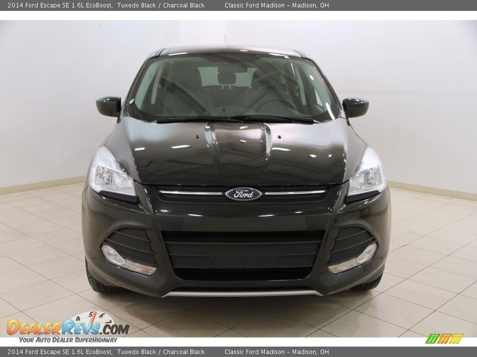2014 Ford Escape SE 1.6L EcoBoost Tuxedo Black / Charcoal Black Photo #2