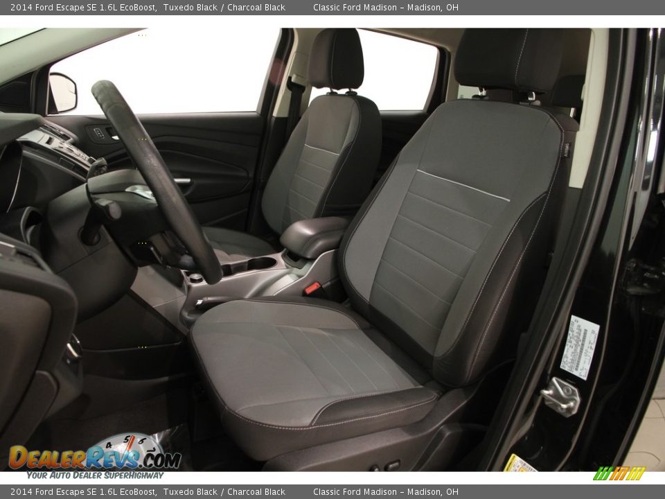 2014 Ford Escape SE 1.6L EcoBoost Tuxedo Black / Charcoal Black Photo #6