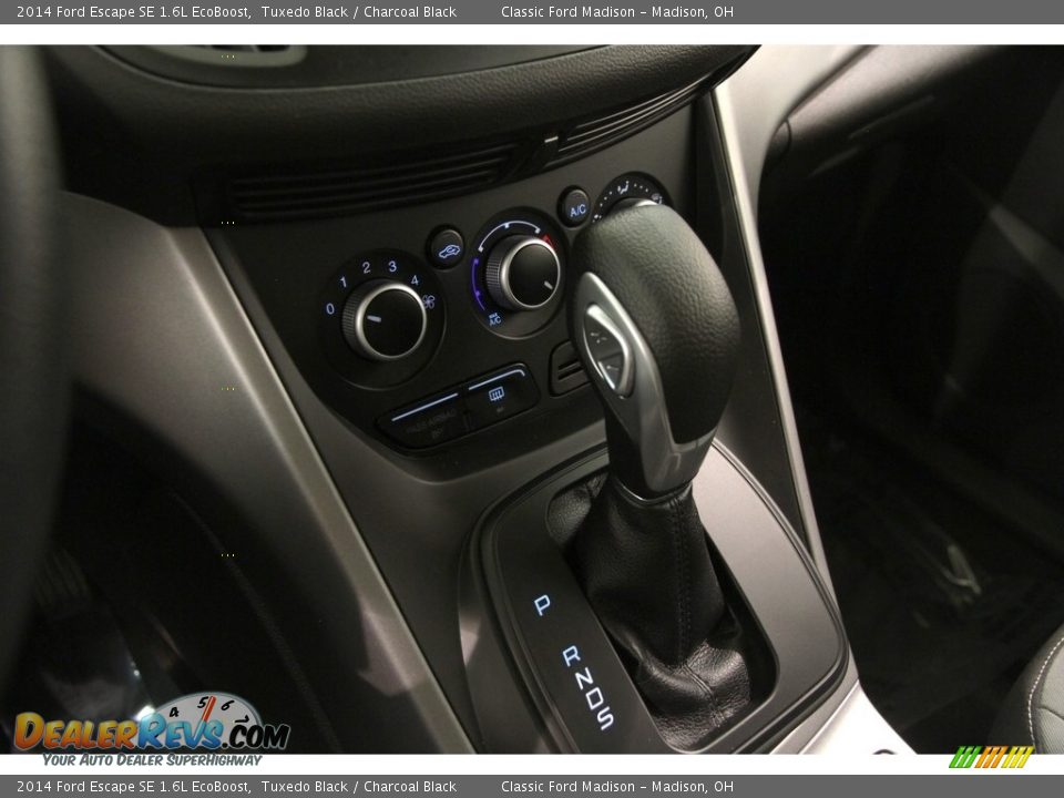 2014 Ford Escape SE 1.6L EcoBoost Tuxedo Black / Charcoal Black Photo #12