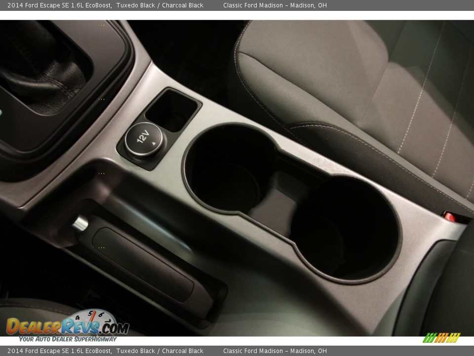 2014 Ford Escape SE 1.6L EcoBoost Tuxedo Black / Charcoal Black Photo #13