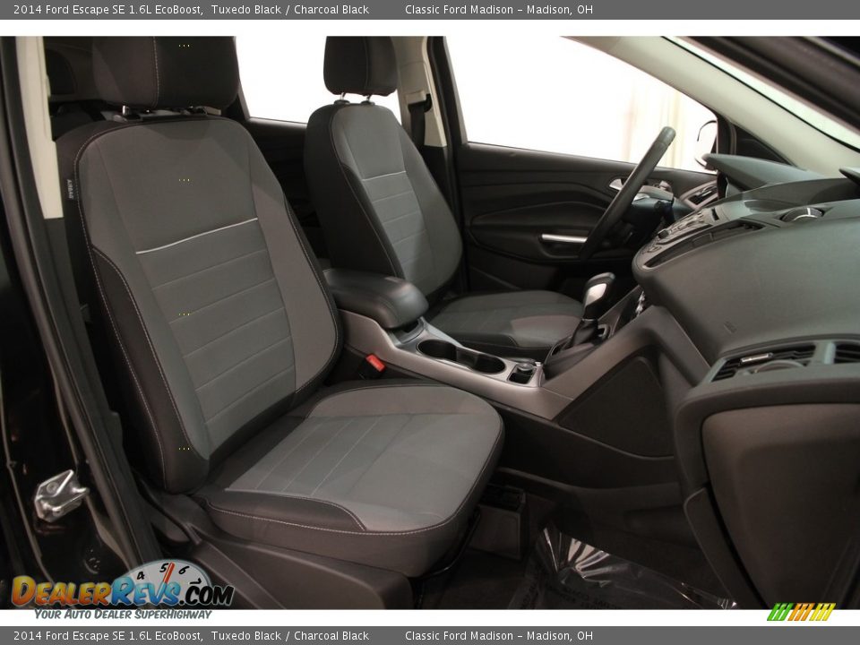 2014 Ford Escape SE 1.6L EcoBoost Tuxedo Black / Charcoal Black Photo #14