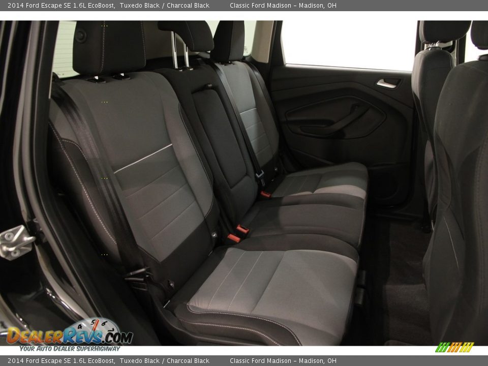 2014 Ford Escape SE 1.6L EcoBoost Tuxedo Black / Charcoal Black Photo #15