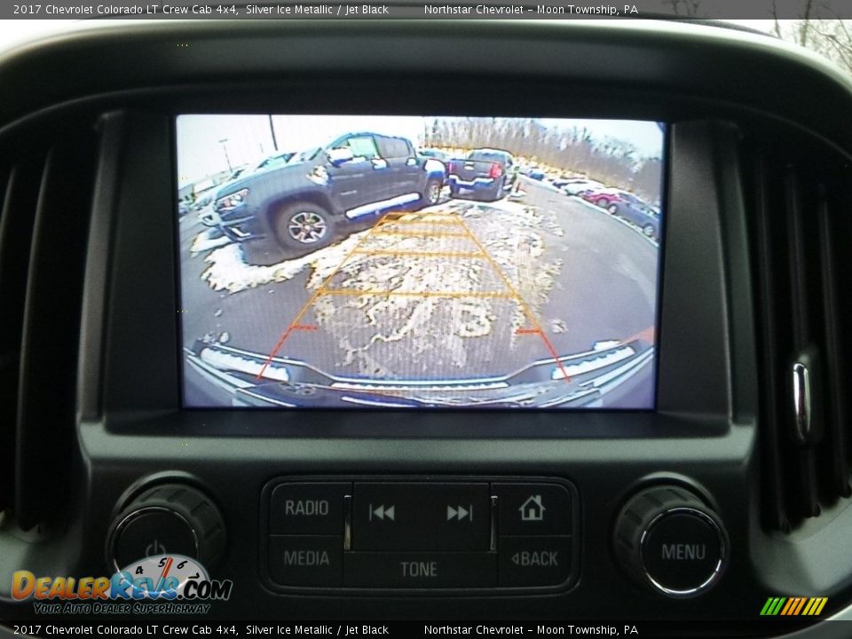 2017 Chevrolet Colorado LT Crew Cab 4x4 Silver Ice Metallic / Jet Black Photo #19