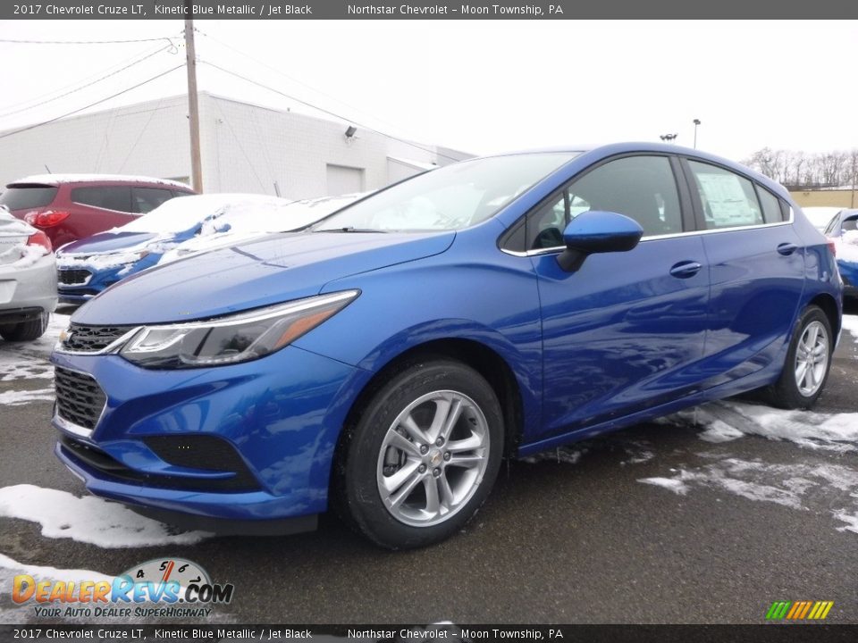 2017 Chevrolet Cruze LT Kinetic Blue Metallic / Jet Black Photo #1