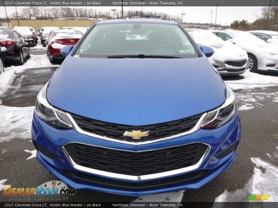 2017 Chevrolet Cruze LT Kinetic Blue Metallic / Jet Black Photo #2