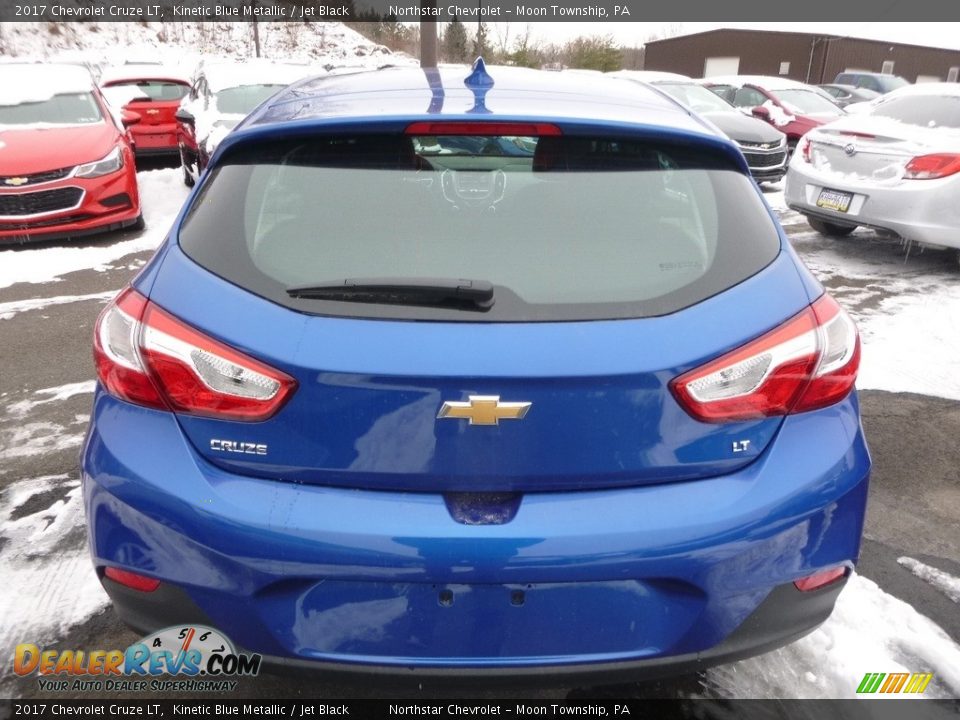 2017 Chevrolet Cruze LT Kinetic Blue Metallic / Jet Black Photo #6