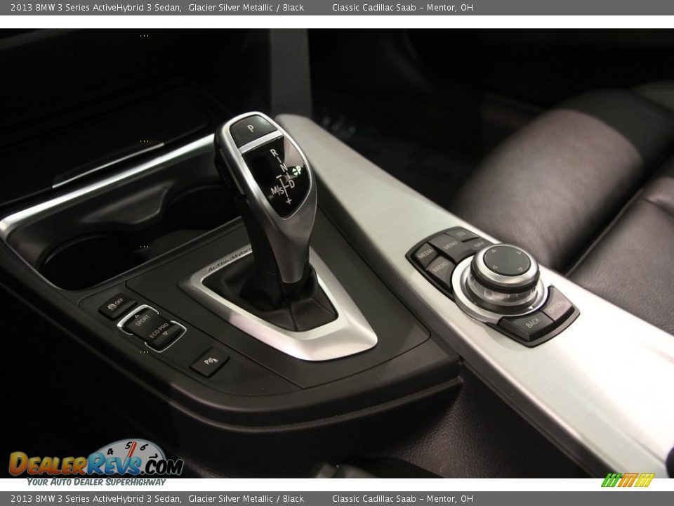 2013 BMW 3 Series ActiveHybrid 3 Sedan Glacier Silver Metallic / Black Photo #19
