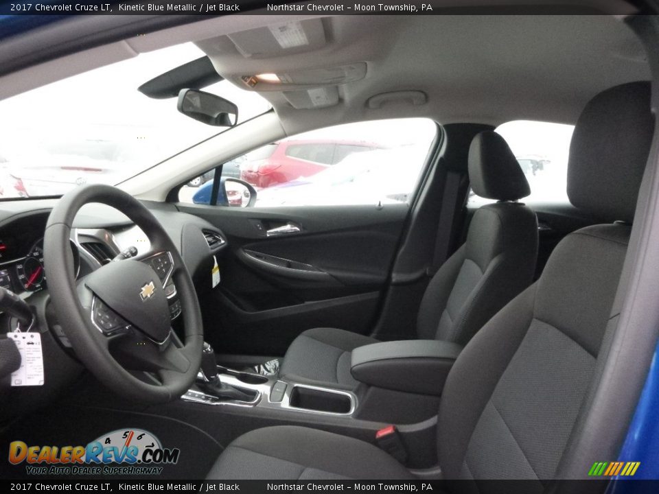 2017 Chevrolet Cruze LT Kinetic Blue Metallic / Jet Black Photo #11