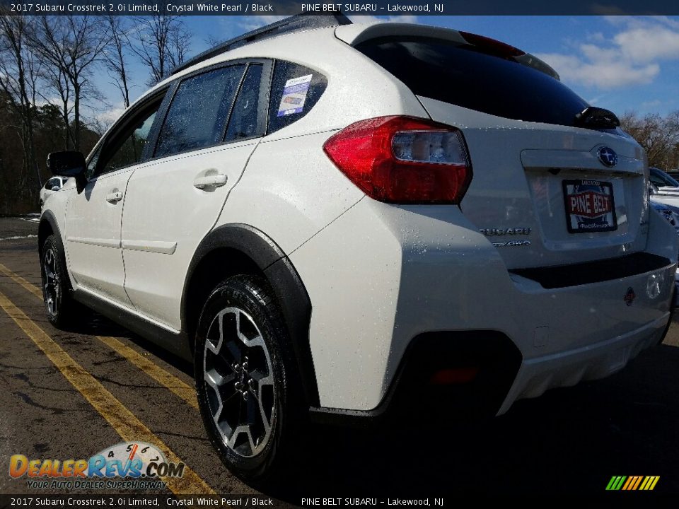 2017 Subaru Crosstrek 2.0i Limited Crystal White Pearl / Black Photo #4