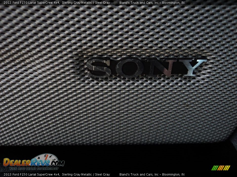 2013 Ford F150 Lariat SuperCrew 4x4 Sterling Gray Metallic / Steel Gray Photo #12