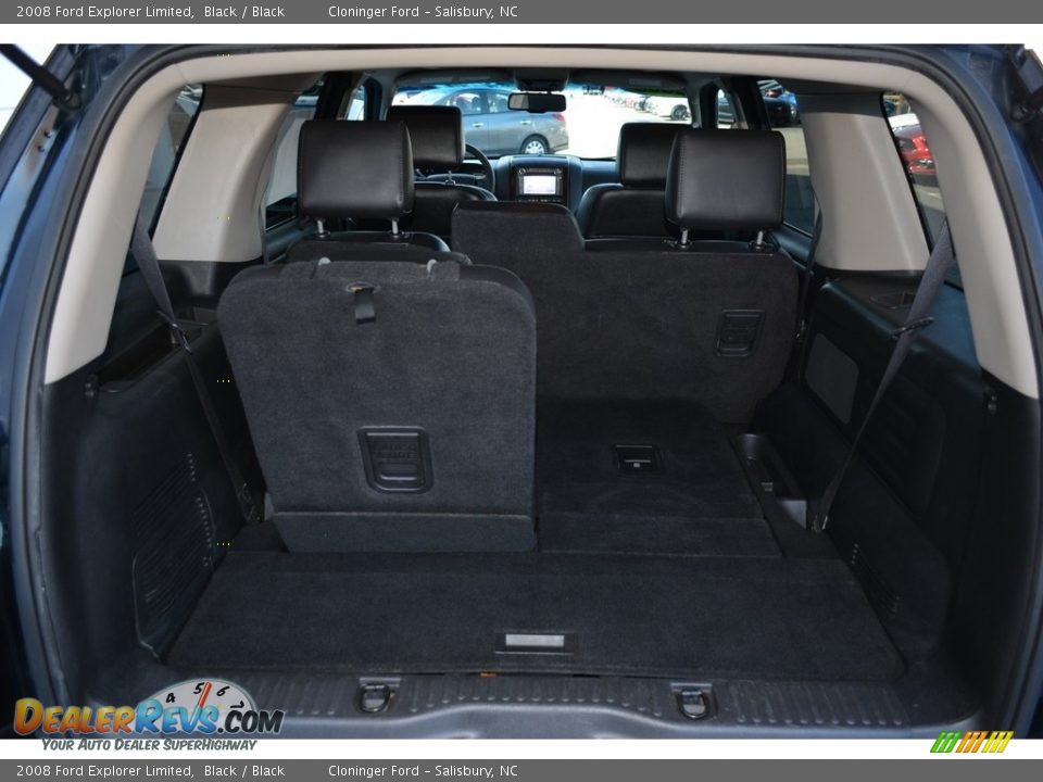2008 Ford Explorer Limited Black / Black Photo #14