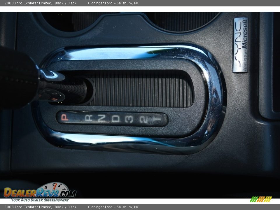 2008 Ford Explorer Limited Black / Black Photo #21